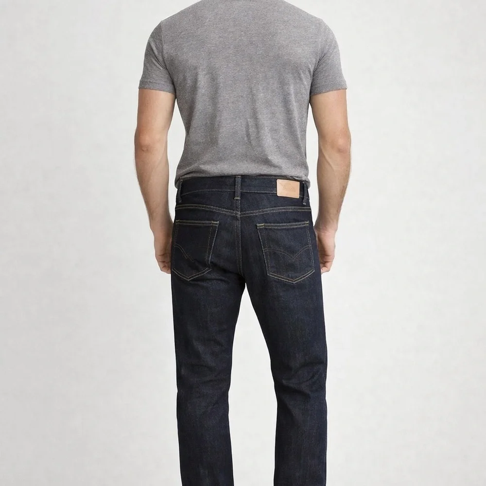 AG Adriano Goldschmied Protege Jeans 34x32 Dark Wash Straight Leg Men’s NWOT